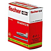 Fischer Universaldübel UX 6 x 35 R S/20 (Kunststoff, 25 Stk., Mit Rand) | BAUHAUS