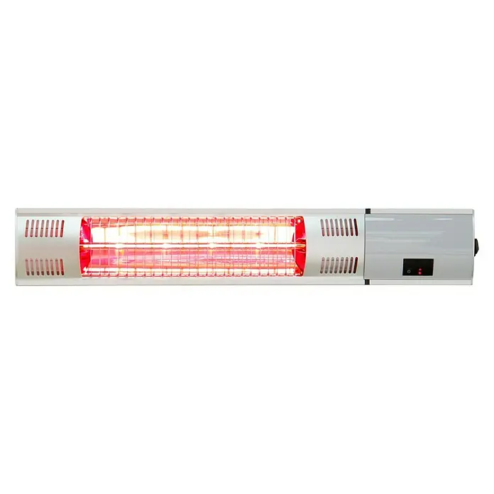 Sunred Wandheizstrahler Wall - 2.000 W, Golden Tube - Heizstrahler mit Infrarottechnologie für schnelles und effizientes Heizen in Innen- und Außenbereichen. Praktische Bedienung.