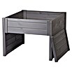 Dobar Mähroboter-Garage (L x B x H: 73 x 79 x 56 cm, Grau) | BAUHAUS