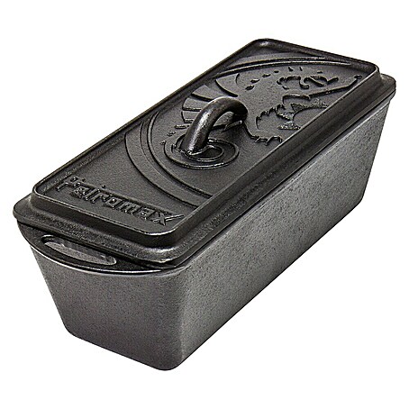Petromax Auflaufform K4 (L x B x H: 34,5 x 13 x 13,5 cm, Gusseisen, 2,4 l)