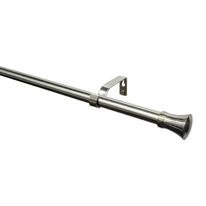 Stilgarnitur (Farbe: Edelstahloptik, 120 - 210 cm, Metall, Konusförmig)