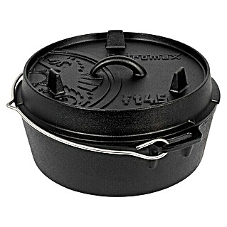 Petromax Dutch Oven (Ø x H: 31 x 14,6 cm, Gusseisen, 3,5 l, Planer Boden)