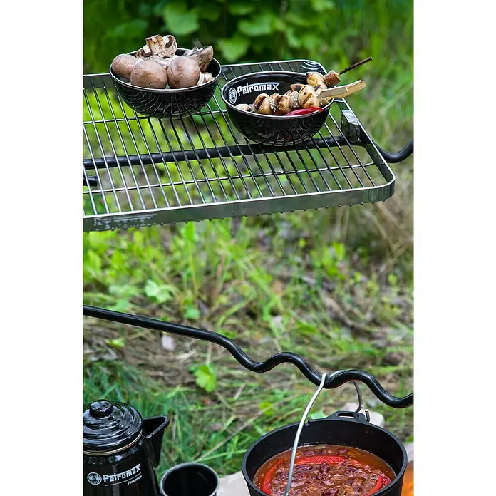 Petromax Schale - Schwarz, 500 ml, Emailliert, 2 Stk. - Petromax Kochstelle im Freien mit Grillrost, Kessel und Töpfen für ein Outdoor-Kocherlebnis.