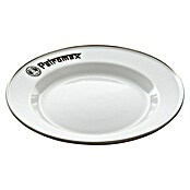 Petromax Teller rund Px-Plate-W (Ø x H: 22,5 x 2,5 cm, Weiß, Stahl, 2 Stk.) | BAUHAUS