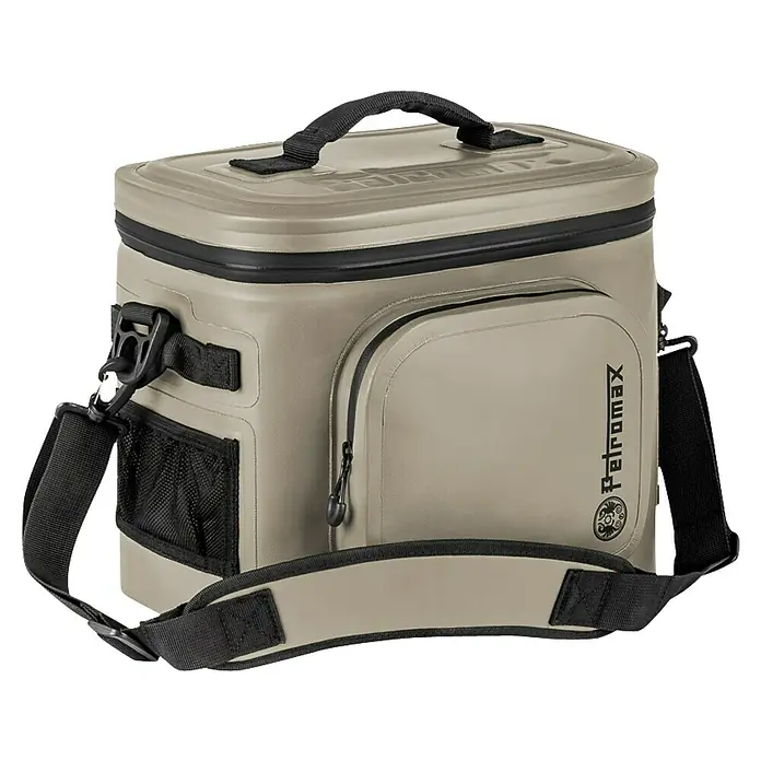 Petromax Kühltasche - Sand, 8 l, L x B x H: 32,5 x 25 x 28 cm - Petromax Kühltasche mit Tragegurt und Seitentasche, ideal für unterwegs. Hochwertige Verarbeitung für optimale Kühlleistung.