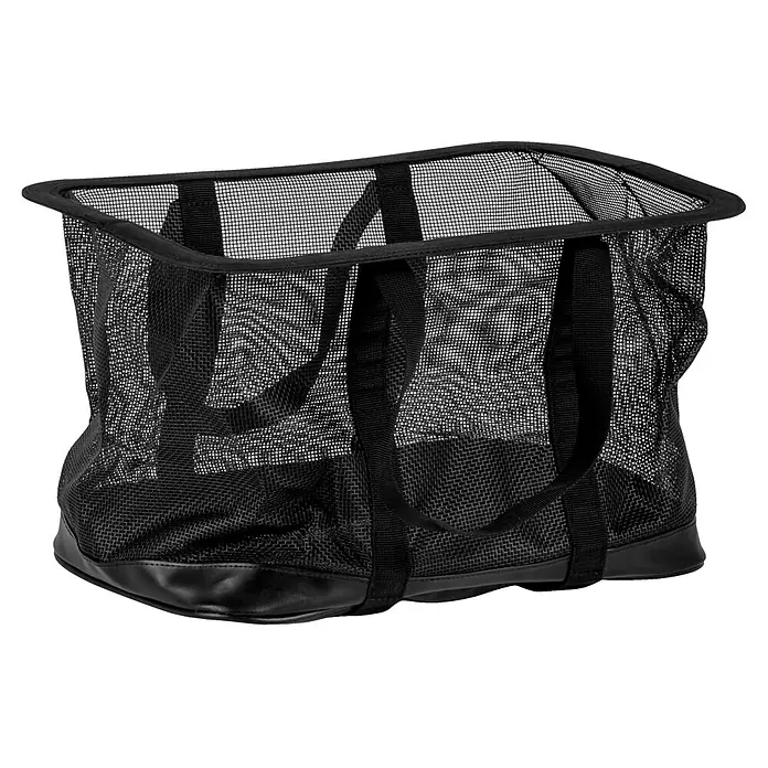 Petromax Netztasche - Passend für: Petromax Kühltasche 8l, Volumen: 8 l - Schwarze Netztasche mit stabilen Trägern und verstärktem Boden für Einkäufe oder Strandutensilien. Praktisch und strapazierfähig.