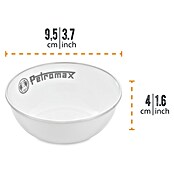 Petromax Schale Bowl (Weiß, 160 ml, Emailliert, 2 Stk.) | BAUHAUS