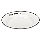 Petromax Teller rund Plate (Ø x H: 18 x 2 cm, Weiß, Stahl, 2 Stk.) | BAUHAUS