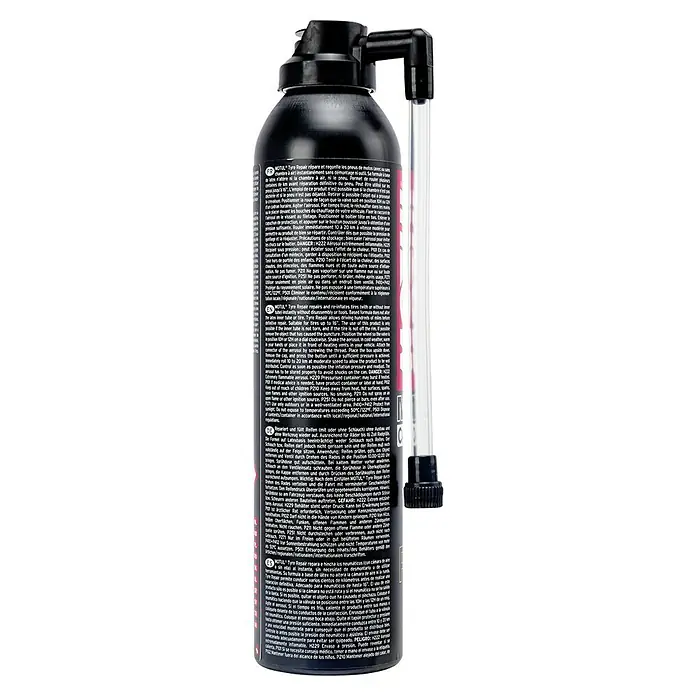 Spray antipinchazos Tyre Repair - 300 ml, Motocicletas - Spray Motul Tyre Repair para la reparación rápida y fácil de neumáticos en la carretera.