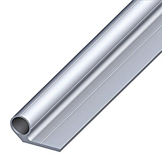 Kantoflex Rohr (1 000 x 19,5 x 8,5 mm, Aluminium, Blank, 1 Schenkel, Bohr-Kennrille)