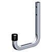 Kantoflex Coaxis Haken (115 x 140 mm, Aluminium, Schutzkappe, Traglast: Max. 30 kg, Wandmontage, Passend für: Coaxis Profile)
