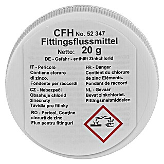 CFH Flussmittel FM347 (20 g, Geeignet für: Weichlöten)