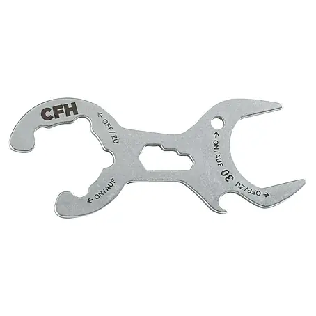 CFH  Doppelmaulschlüssel GF419 Gasflaschenschlüssel