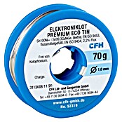 CFH Elektroniklot Premium ECO Tin  319 (Durchmesser: 1 mm, 70 g) | BAUHAUS