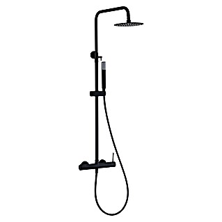 Camargue Sistema de ducha Natur (Con grifo monomando, Número de tipos de chorro: 1 ud., Negro)