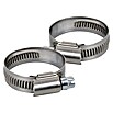 Schlauchschelle (Spannbereich: 16 - 25 mm, Bandbreite: 12 mm, Edelstahl, 2 Stk.)