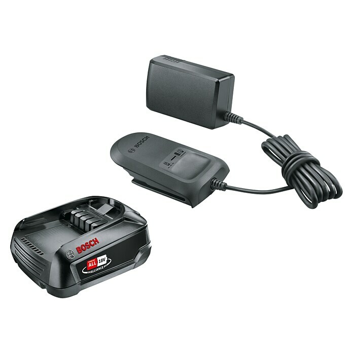 Bosch Kit de démarrage Batterie et chargeur 18 V Power for All