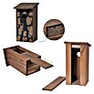 Dobar Nistkasten Pinus Sylvestris (15,5 x 14,5 x 30 cm, Holz, Braun) | BAUHAUS