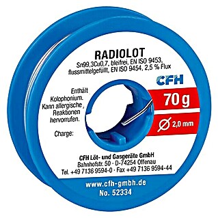 CFH Radiolot RL334 (Durchmesser: 2 mm, 70 g)