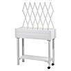 Dobar Hochbeet (L x B x H: 79 x 28,5 x 130 cm, Holz, Weiß) | BAUHAUS