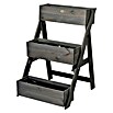 Dobar Pflanzkasten (L x B x H: 60 x 70 x 90 cm, Holz, Grau) | BAUHAUS