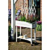Dobar Hochbeet (L x B x H: 79 x 28,5 x 130 cm, Holz, Weiß) | BAUHAUS