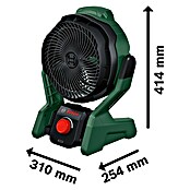 Bosch Power for All 18V Akku-Ventilator UniversalFan 18V-1000 (18 V, 1 Akku, 2 Ah, Luftmenge: 1000 m³/h) | BAUHAUS