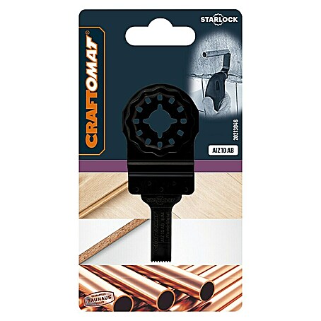 Craftomat Tauchsägeblatt AIZ 10 EC (30 x 10 mm, Holz/Kunststoff)