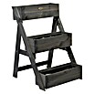 Dobar Pflanzkasten (L x B x H: 60 x 70 x 90 cm, Holz, Grau) | BAUHAUS