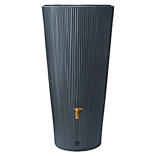 4rain Regenspeicher Vaso Decor 2in1 (220 l, Graphite grey)