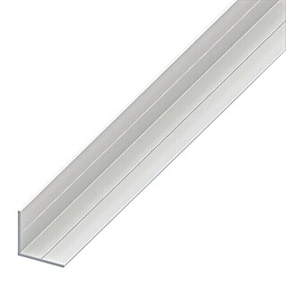 Kantoflex Winkelprofil (1 000 x 7,5 x 7,5 mm, Stärke: 1 mm, Hart-PVC, Weiß, Bohr-Kennrille)