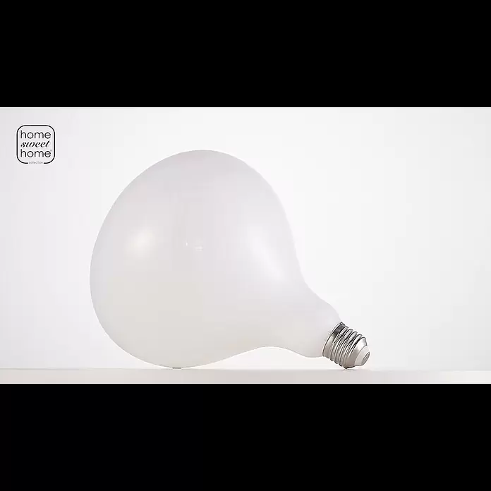 Home Sweet Home LED-Lampe Vintage Globe-Form E27 - E27, Nicht Dimmbar, Warmweiß, 600 lm, 6 W - L251803-00 LED filament light bulb Milky E27 6W 510Lm 2700K Dimmable