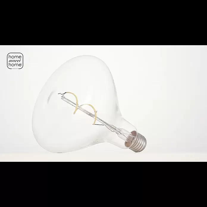Home Sweet Home LED-Lampe - E27, Nicht Dimmbar, Neutralweiß, 160 lm, 2 W, Farbe: Klar - L221501-06 LED filament light bulb Flex R140 E27 3W 160Lm 3000K Dimmable Clear
