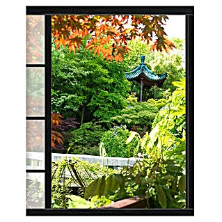 Vinilo forma ventana (Jardín, 75 x 60 cm)