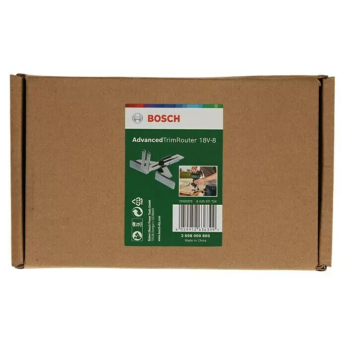 Bosch Parallelanschlag für Oberfräse - Passend für: Bosch Akku-Kantenfräser AdvancedTrimRouter 18V-8 - Ansicht von oben