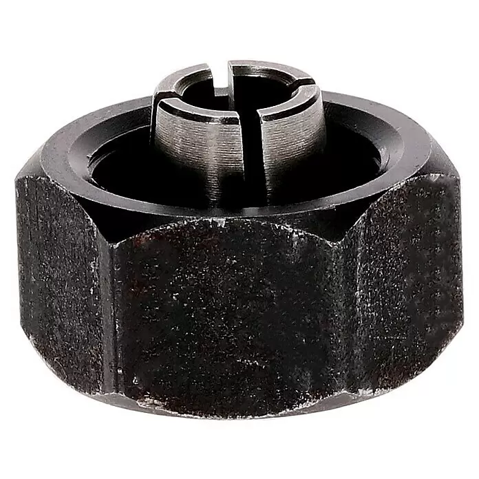 Bosch Spannhülse mit Überwurfmutter - Durchmesser: 6 mm - Vorderansicht