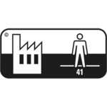 41: geringe industrielle Nutzung 
