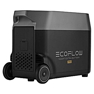 EcoFlow Batería extra Delta Pro (75 Ah, Negro/Gris)