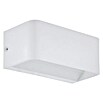 Eglo Sania LED-Wandleuchte (10 W, L x H: 20 x 8 cm, Weiß, Warmweiß) | BAUHAUS