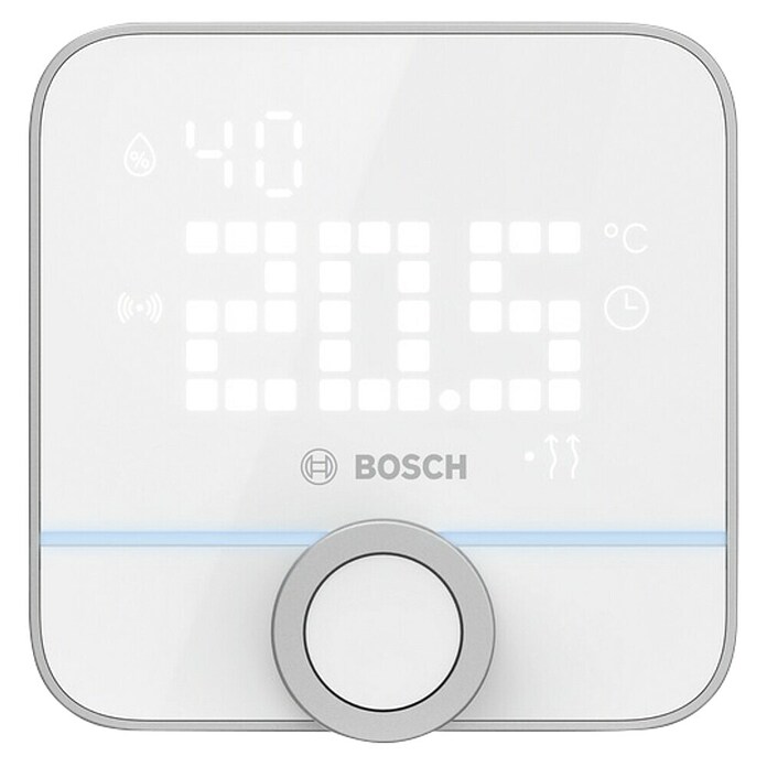 Bosch Smart Home Raumthermostat II Fußbodenheizung (230 V, LED-Display, L x B x H: 35 x 86 x 87 mm) | BAUHAUS