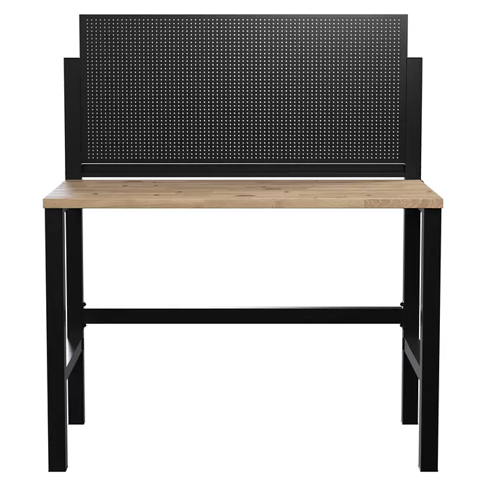 Werkbank Klappbar - L x B: 64,6 x 121,5 cm, Arbeitshöhe: 142 cm, Belastbarkeit: 150 kg