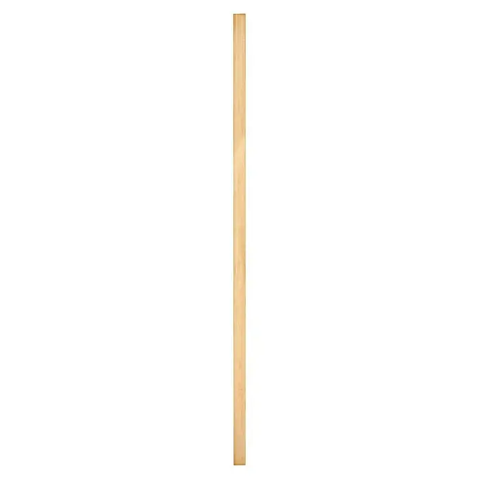 Holzpfosten - 70 x 70 x 2.400 mm, Kiefer, Kesseldruckimprägniert - Nahaufnahme eines hellen, beigen Holztisches mit einer subtilen Maserung, der eine warme und natürliche Atmosphäre vermittelt.