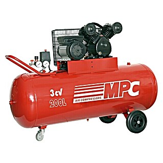MPC Compresor SNV 20035 (10 bar, Capacidad de la caldera: 200 l)