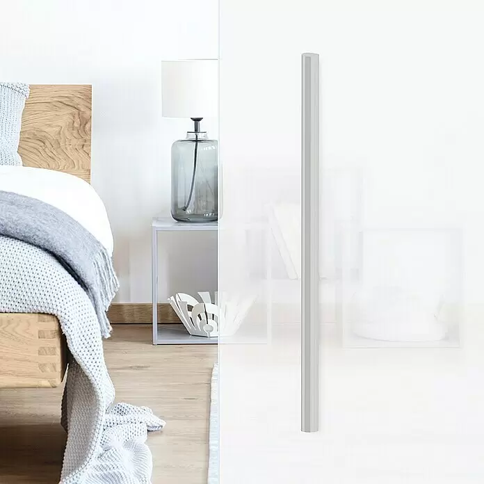 Diamond Doors Griffstangenpaar GS 49010 - Edelstahloptik matt, Länge: 350 mm - Stimmungsaufnahme