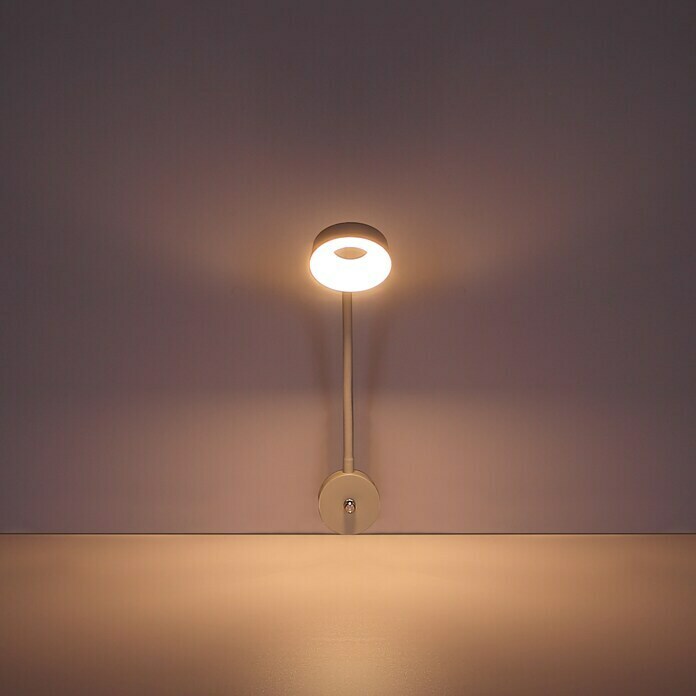 Globo LED-Wandleuchte LEHOVO (B x H: 26 x 45,5 cm, Weiß) | BAUHAUS
