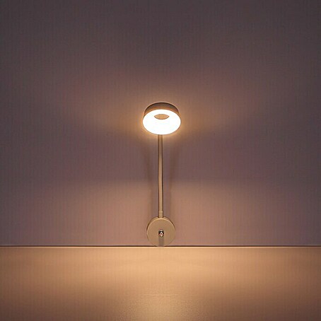 Globo LED-Wandleuchte LEHOVO (B x H: 26 x 45,5 cm, Weiß)