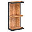 Astor Tree Wandregal (L x B x H: 16 x 30 x 57,5 cm, Eiche/Schwarz) | BAUHAUS