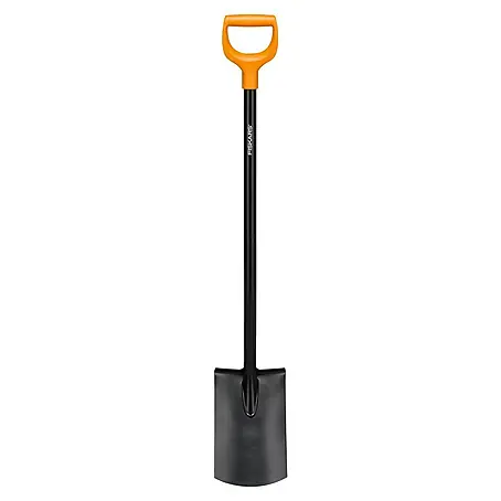 Fiskars Solid Gärtnerspaten rund