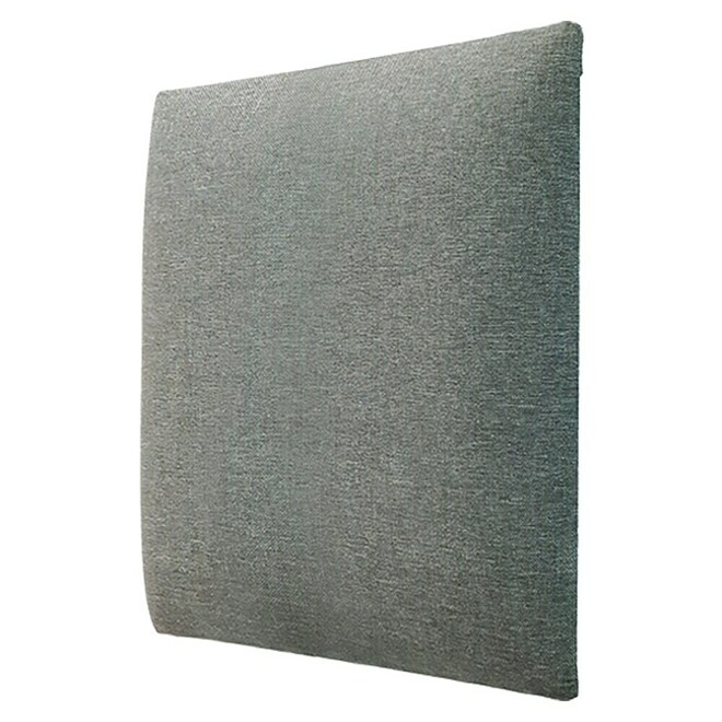 Fllow Wandpolster Inari (Grau, L x B: 30 x 30 cm)