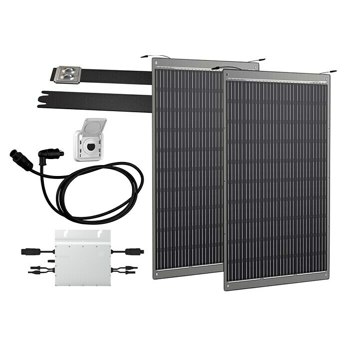 Green Solar Balkonkraftwerk-Set 600 